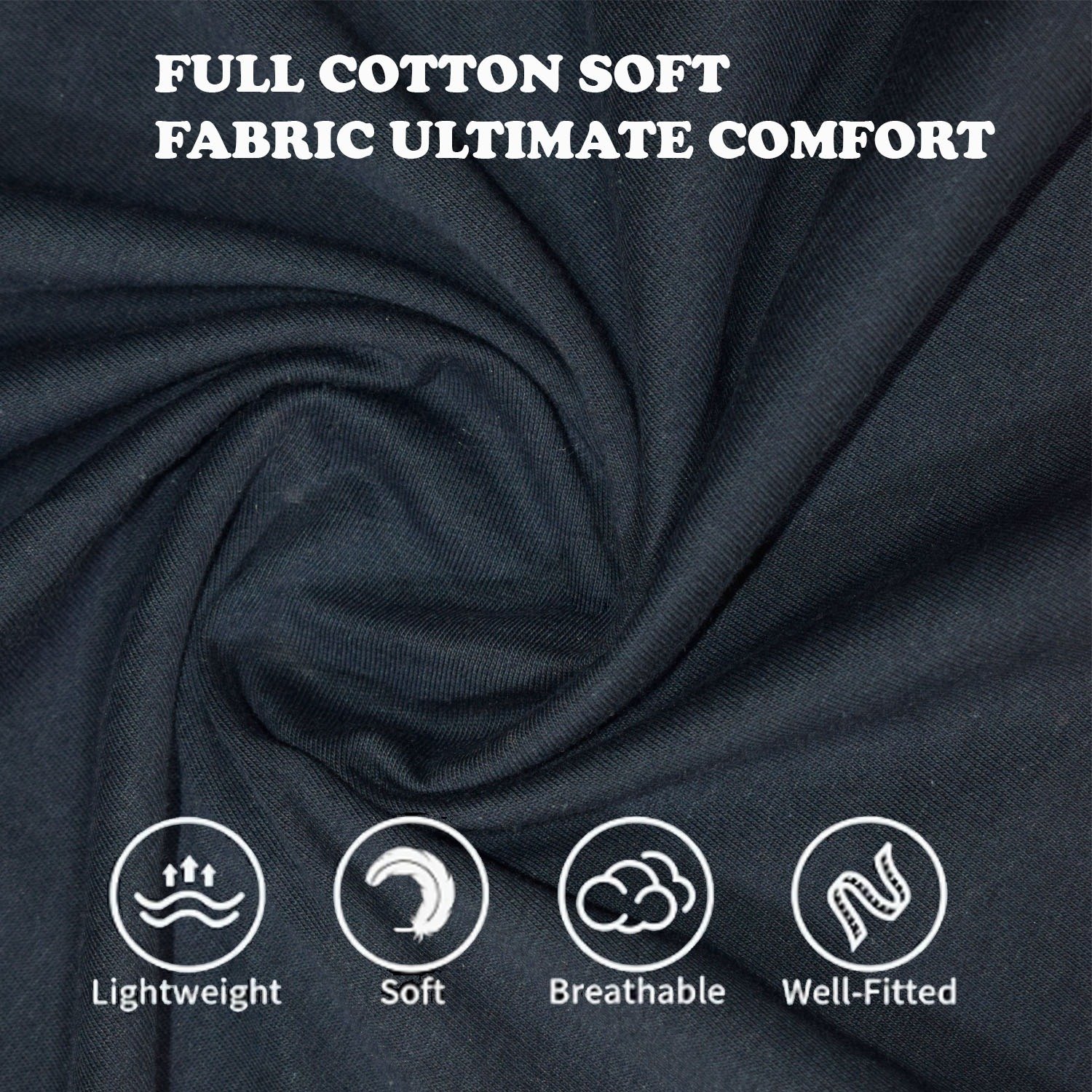 boldstep essentials mens t shirts – cotton blend plain novelty men's t shirts, short sleeve crew neck t shirts for man, premium ringspun cotton t shirt pack of 3 (3 color in 1 pack ( black*1/ navy*1/ grey*1) )