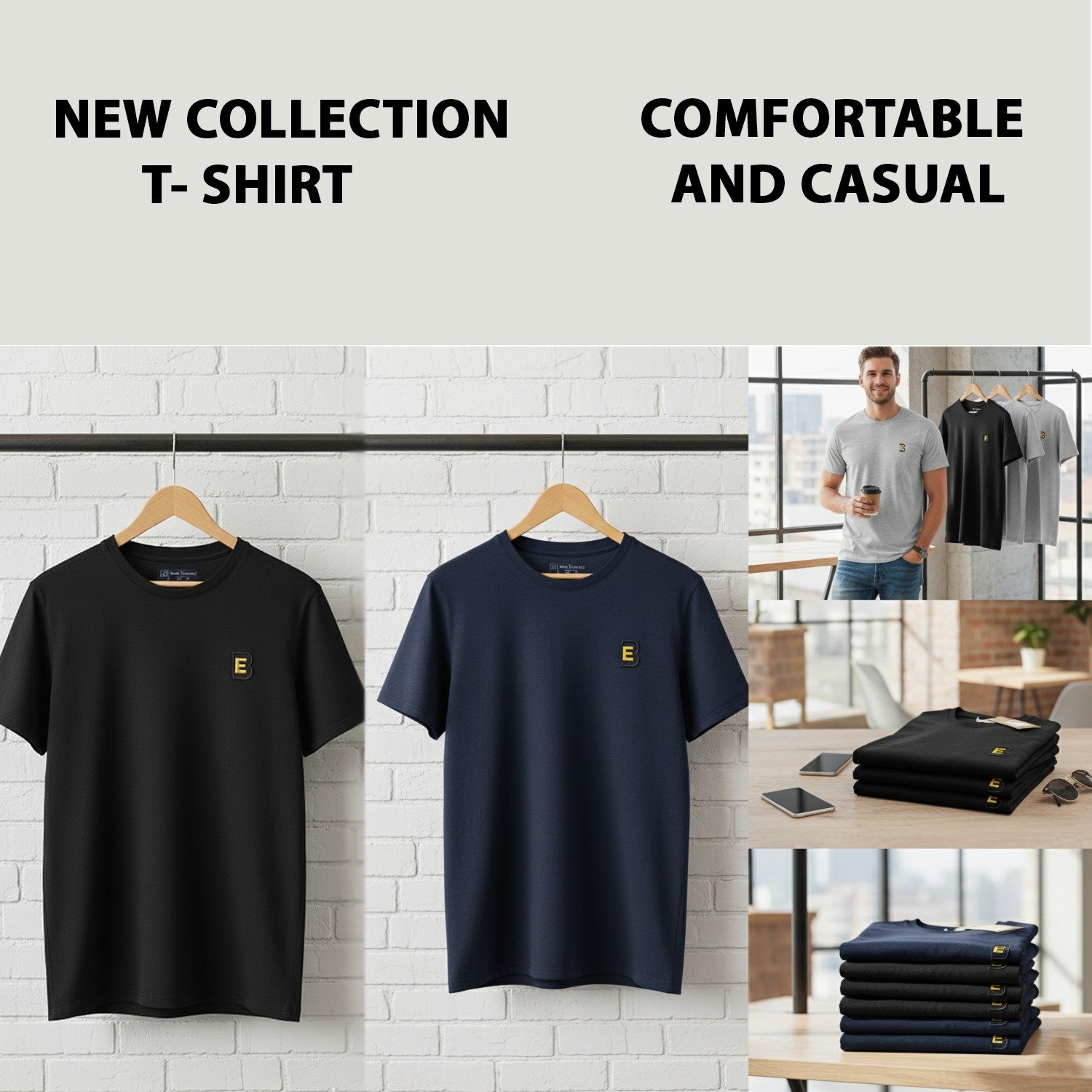 boldstep essentials mens t shirts – cotton blend plain novelty men's t shirts, short sleeve crew neck t shirts for man, premium ringspun cotton t shirt pack of 3 (3 color in 1 pack ( black*1/ navy*1/ grey*1) ) boldstep essentials mens t shirts – cotton blend plain novelty men's t shirts, short sleeve crew neck t shirts for man, premium ringspun cotton t shirt pack of 3 (3 color in 1 pack ( black*1/ navy*1/ grey*1) )