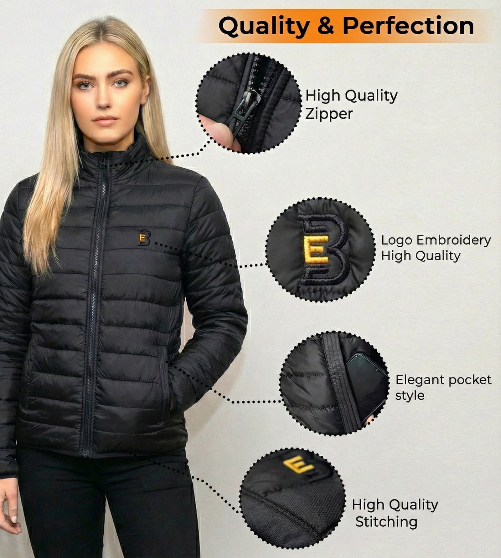 boldstep essentialswater resistant puffer jacket unisex – warm packable winter coat, windproof insulated quilted jacket for unisex cold weather outerwear boldstep essentialswater resistant puffer jacket unisex – warm packable winter coat, windproof insulated quilted jacket for unisex cold weather outerwear