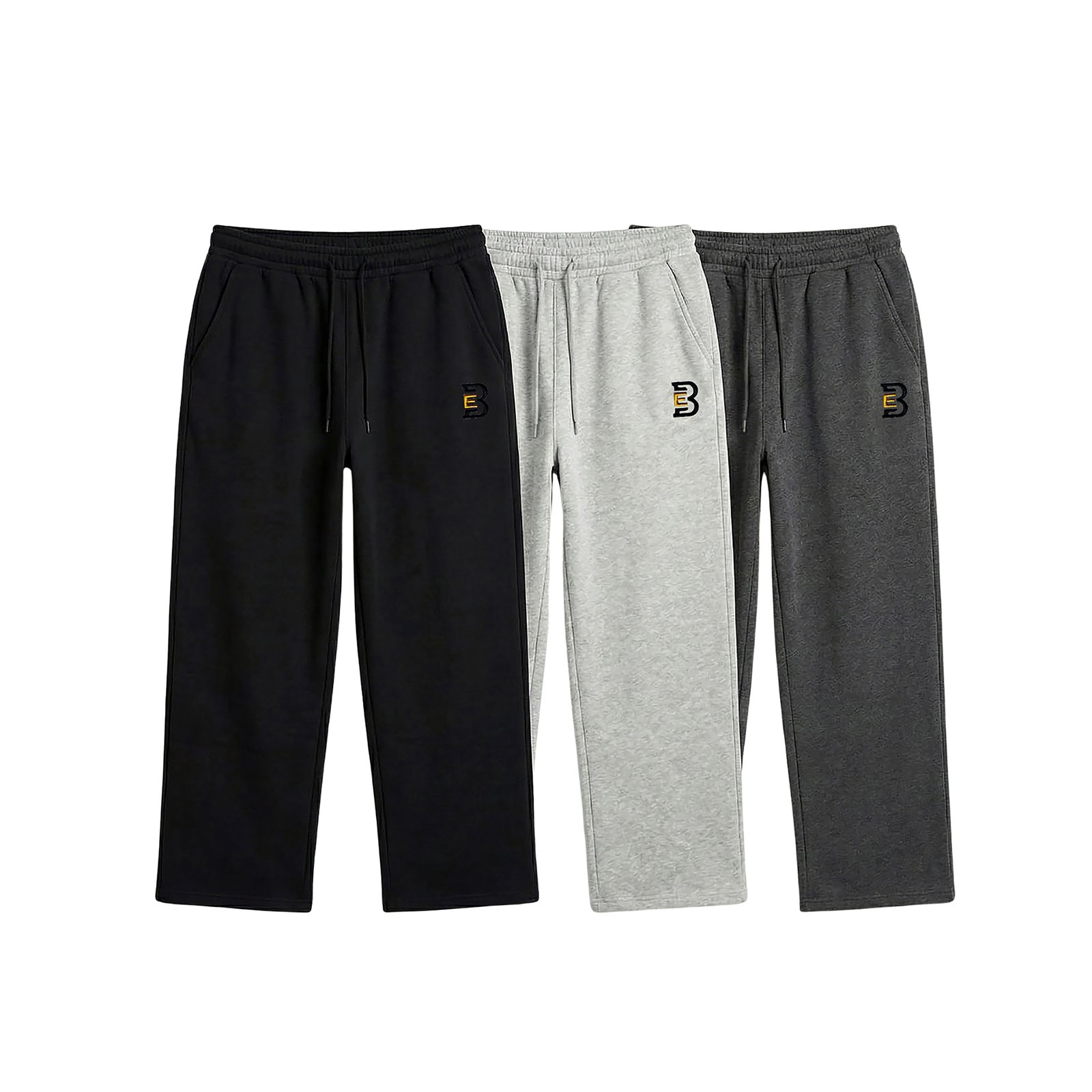 boldstep essentials unisex wide leg sweatpants 3 pack – relaxed fit lounge pants, fleece lined drawstring pants with pockets (black, dark grey, grey) for adult male & female boldstep essentials unisex wide leg sweatpants 3 pack – relaxed fit lounge pants, fleece lined drawstring pants with pockets (black, dark grey, grey) for adult male & female
